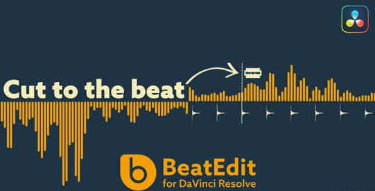 达芬奇插件BeatEdit V1.2.001：一键音乐卡点鼓点节拍标记动画，WinMac双平台支持，附详细使用教程