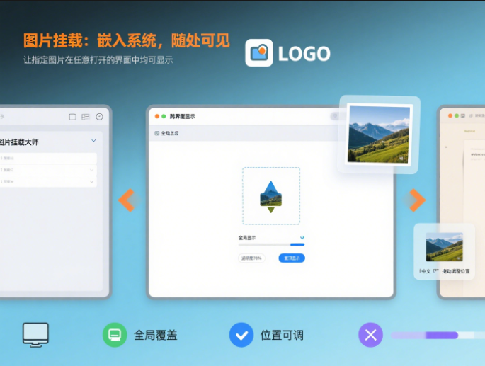 速来体验！图片挂载软件，让电脑展示与众不同！
