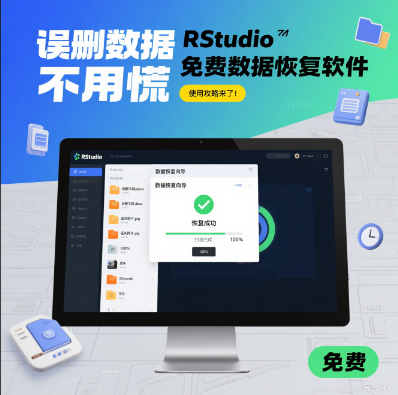 免费数据恢复软件 RStudio 操作指南，小白也能秒上手！