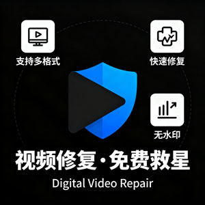 免费视频修复救星：Digital Video Repair！