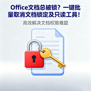 Office文档解锁神器 | 一键移除Word/Excel/PPT只读锁定，恢复完整编辑权限