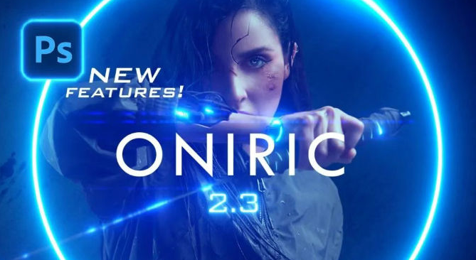 PS 党狂喜！Oniric Glow Generator 2.3.1.42 插件，让辉光效果秒变真实！