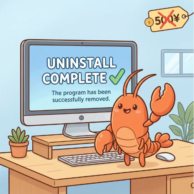 开源免费：OpenClaw Killer，openclaw一键卸载工具！