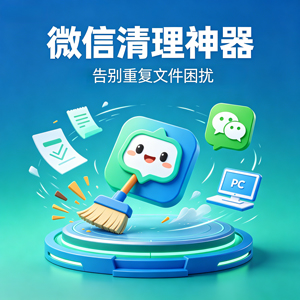 微信清理神器，自动清理微信数据