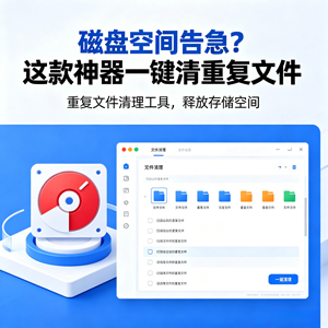电脑文件爆满？这款神器一键清理重复文件！