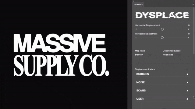 PS汉化插件｜Dysplace 1.1.0：无损置换特效专业工具，让创意变形随心所欲